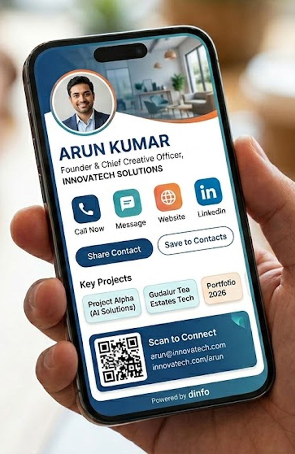 Digital Visiting Card